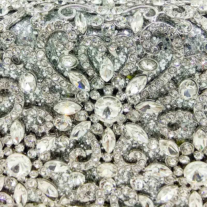 Boutique Crystal Clutch Purses